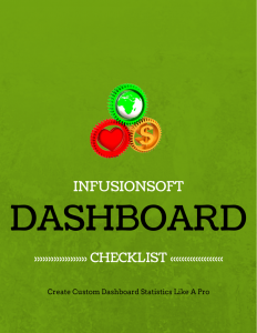 Dashboard Checklist Image